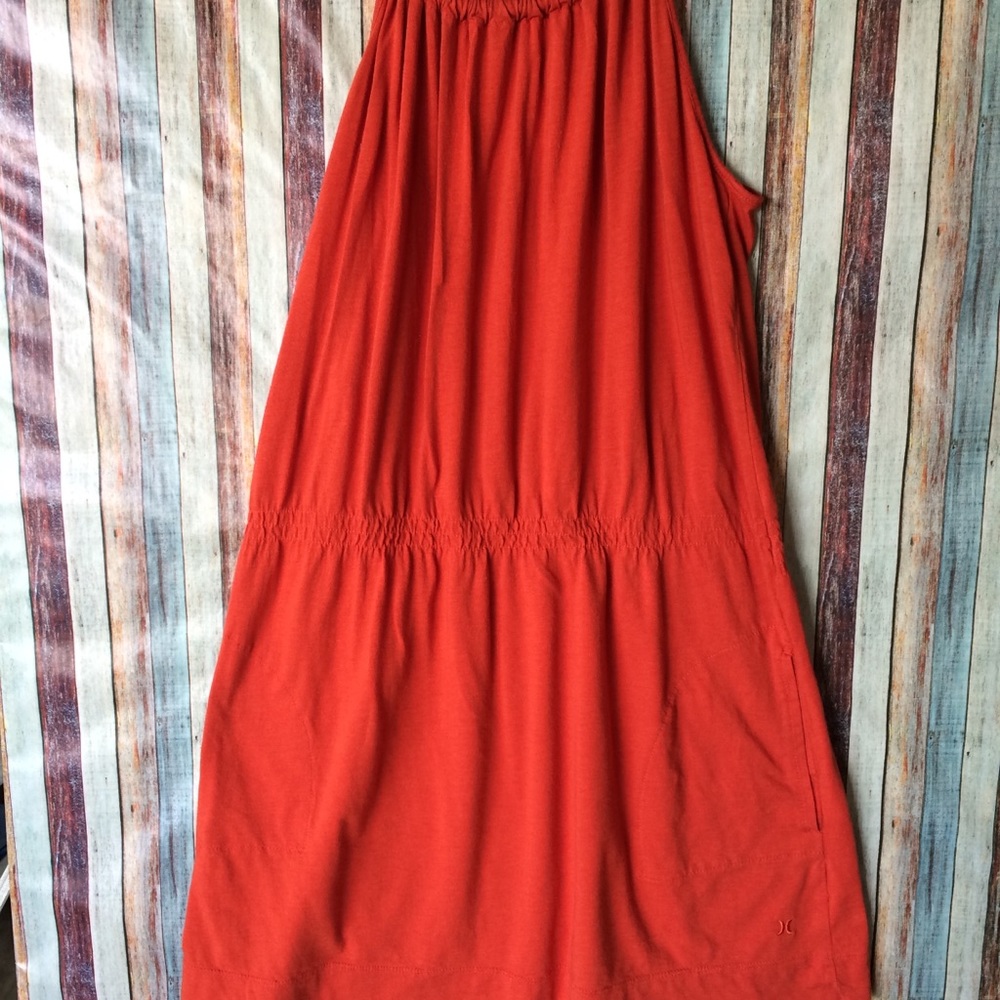 Hurley orange dress